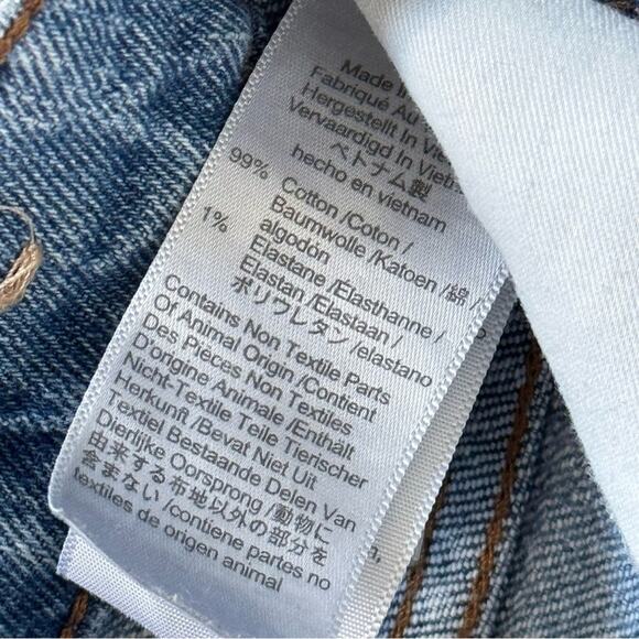 Madewell The Perfect Vintage Straight Jeans in Reinhart Wash Women’s Size 23 - Picture 10 of 13